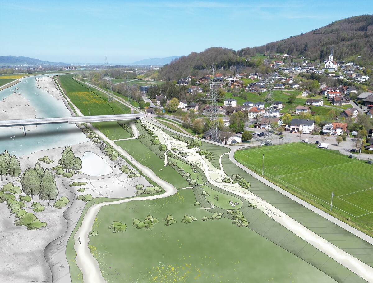 Rheinregulierung - Newsbeitrag