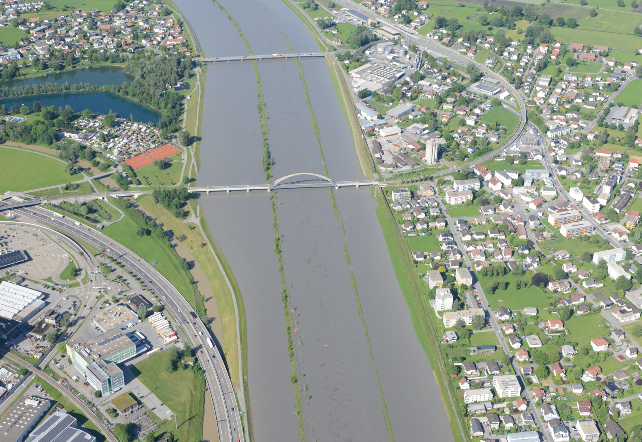 Rheinregulierung - Newsbeitrag