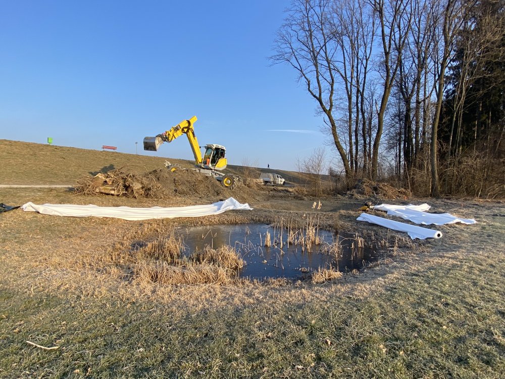 Erg&auml;nzung f&uuml;r ein bestehendes Kleingew&auml;sser.
