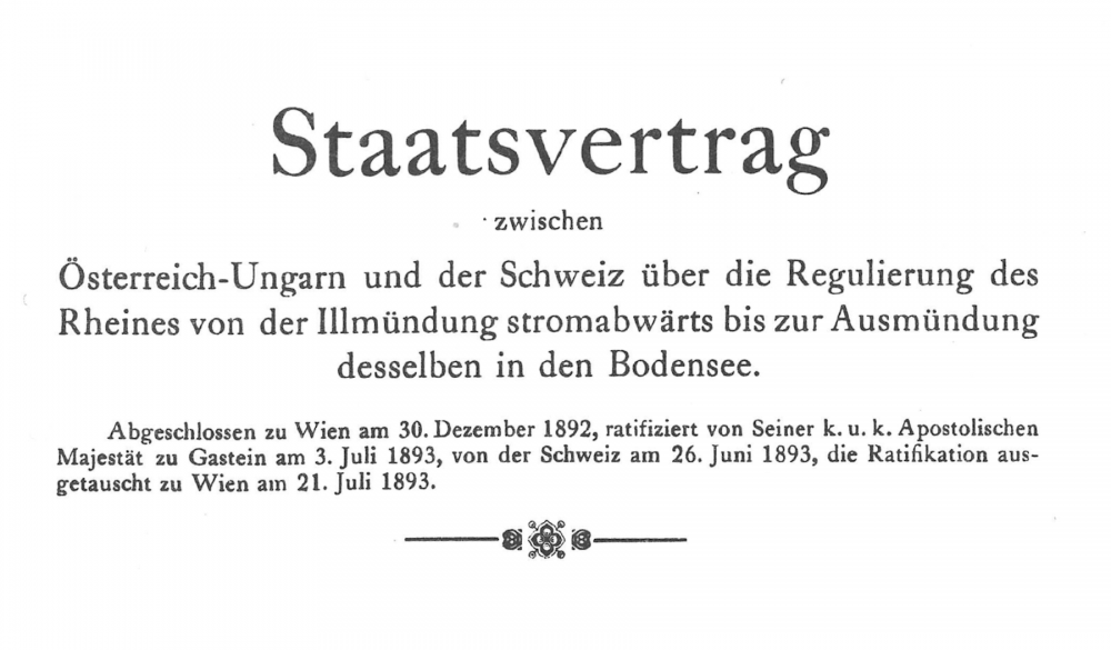 Rheinregulierung - Newsbeitrag