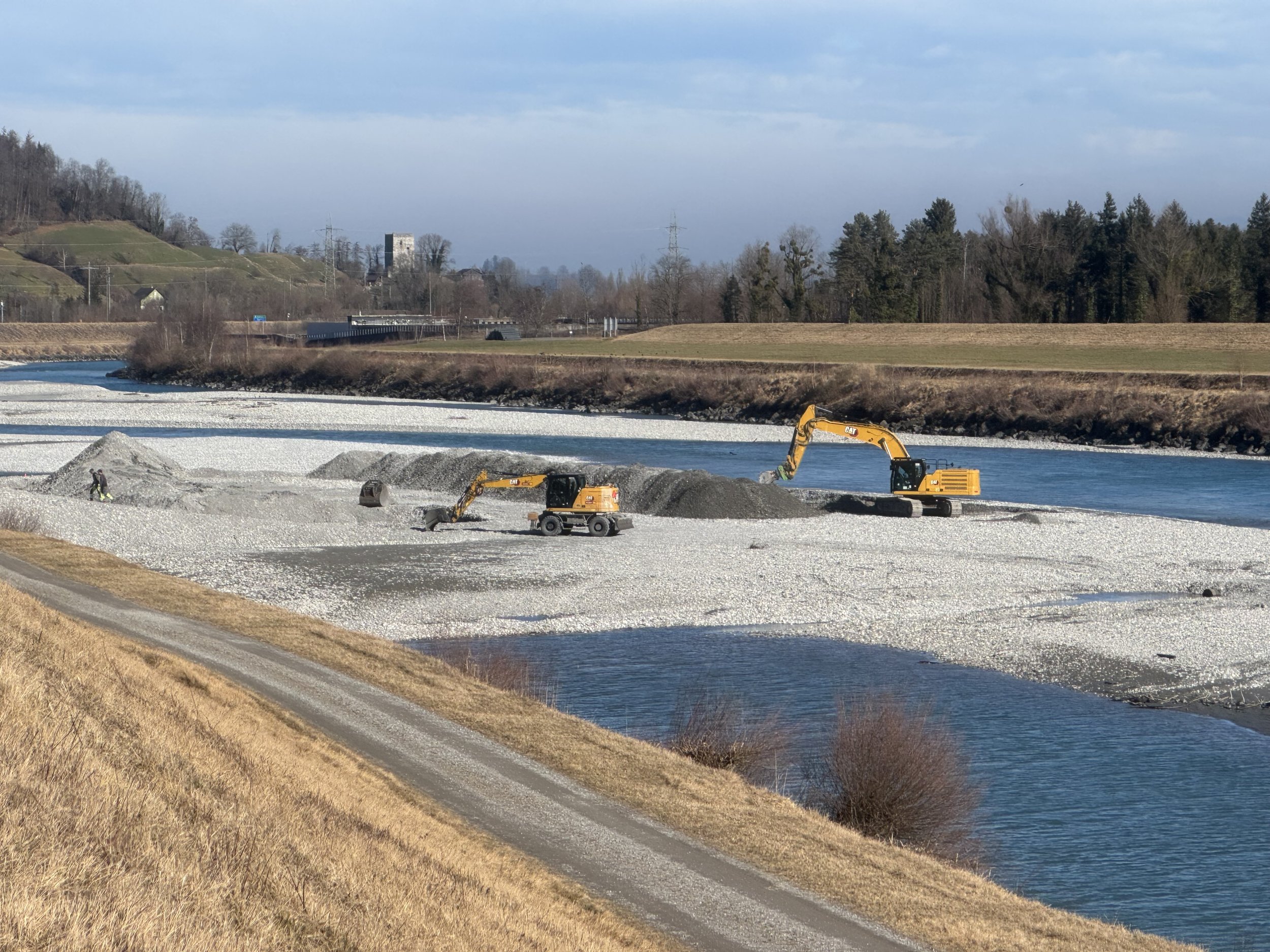 Am Rhein bei R&uuml;thi