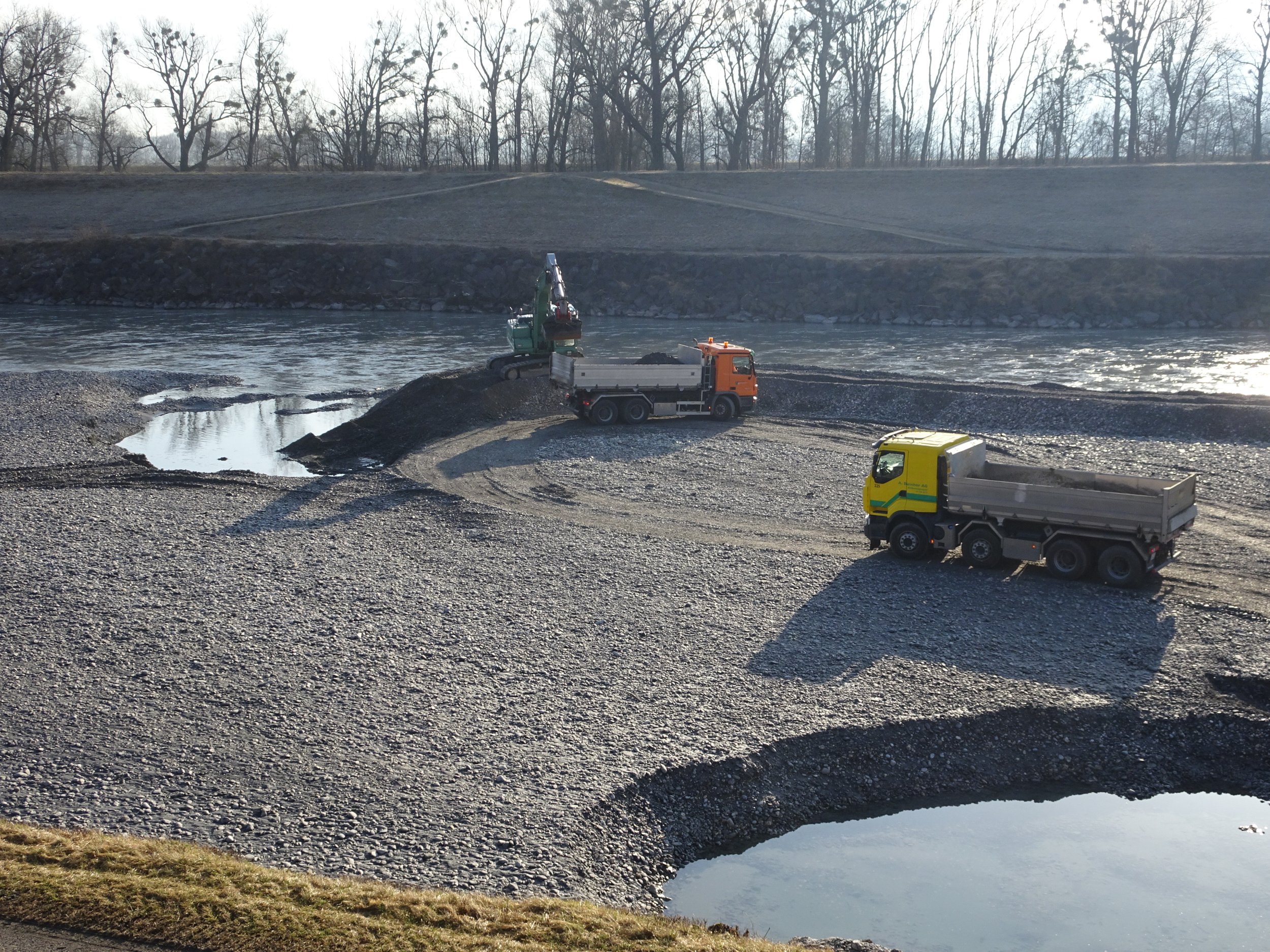 Rheinregulierung - Newsbeitrag