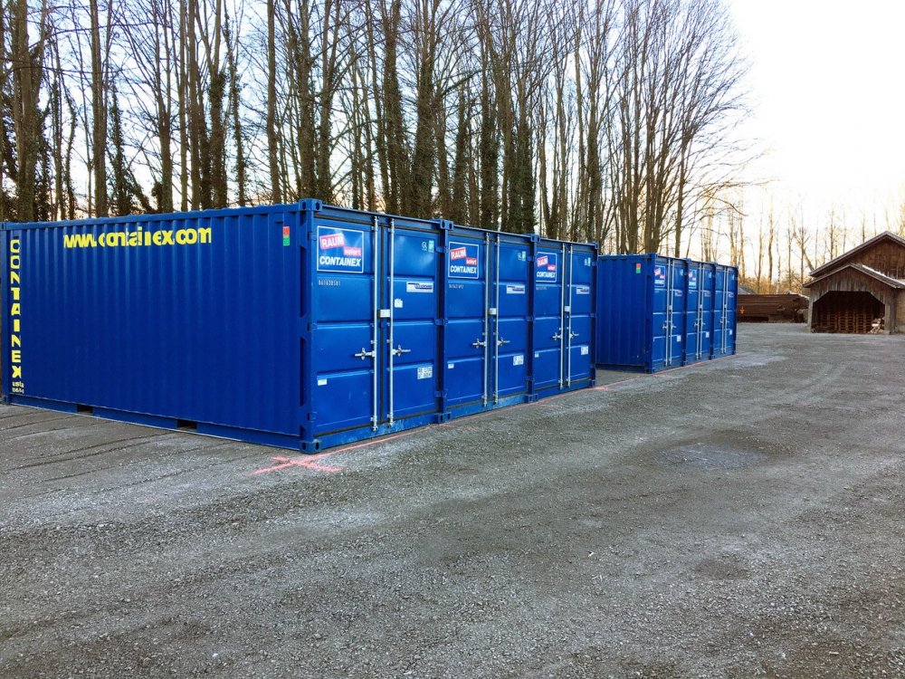 Bisherige Lagercontainer