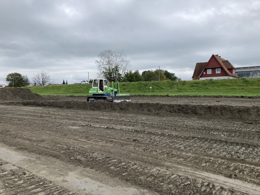 Lettenabtrag in Lustenau.